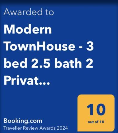 Modern Townhouse - 3 Bed 2.5 Bath 2 Private Gated Parking Villa Wellingborough Eksteriør billede